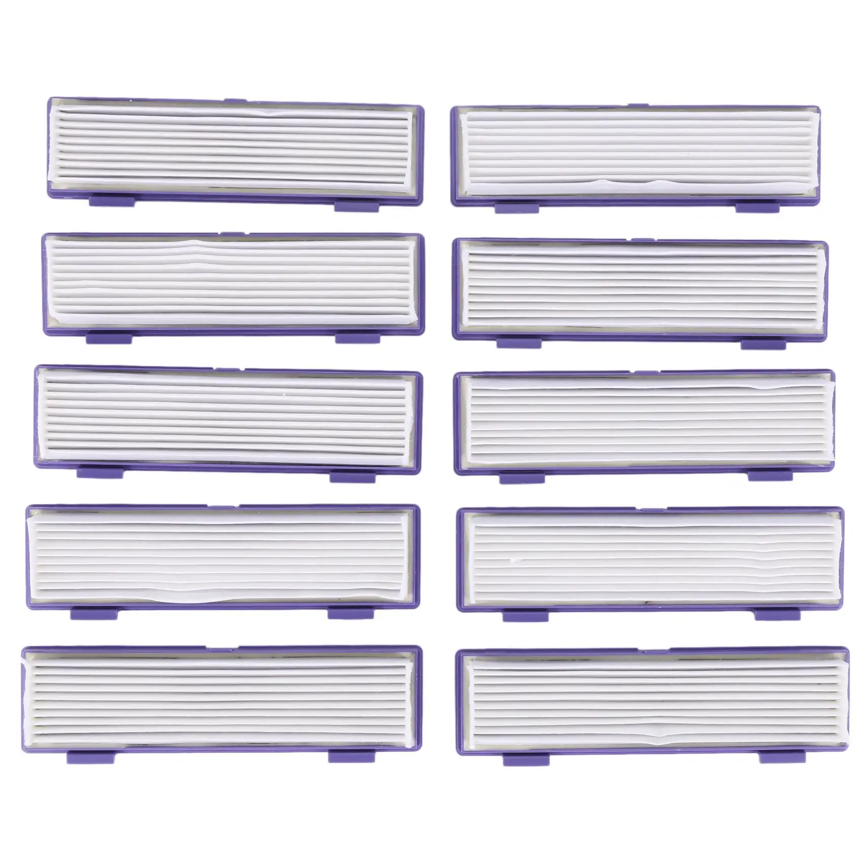 10 Pcs ตัวกรอง Hepa สําหรับ Neato Botvac D/เชื่อมต่อ Series D7 D80 D85 D3 D75 D5 70E 75 80 85 เครื่องดูดฝุ่นสัตว์เลี้ยง/สารก่อภูมิแพ้
