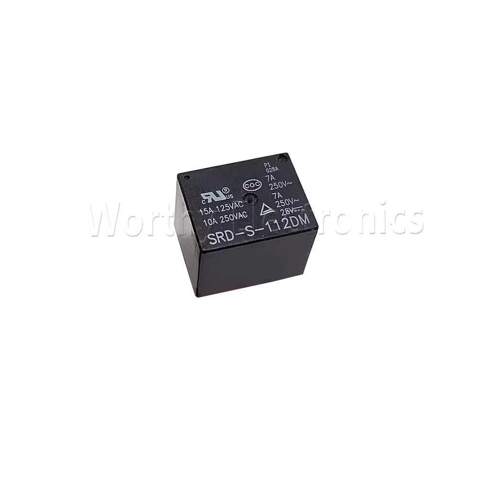 Free shipping 10PCS/LOT SRD-S-112DM 12VDC 4PIN relay