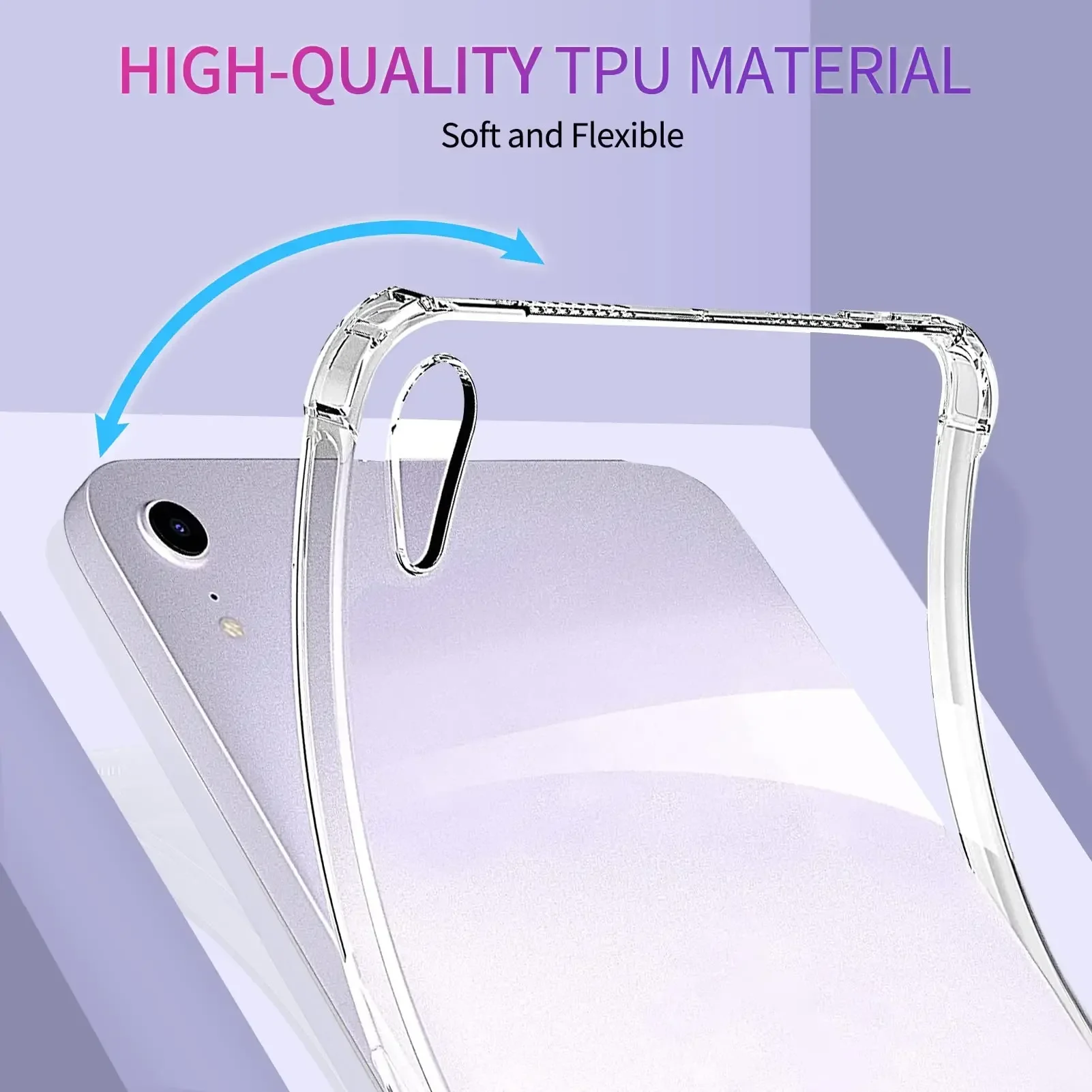 

Тонкий прозрачный мягкий чехол из ТПУ для планшета IPad Air 5-го поколения 2022 IPad Air 4-го поколения