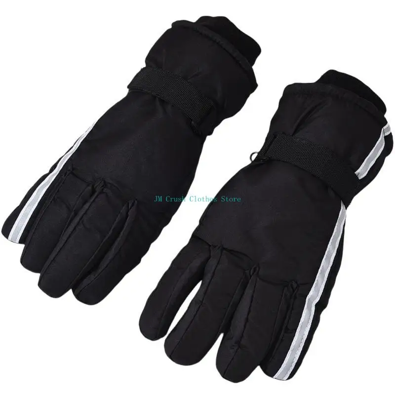 

K1ME Adult Unisex Skiing Gloves with Thermal Fleece Outdoor Activity Hiking Gloves