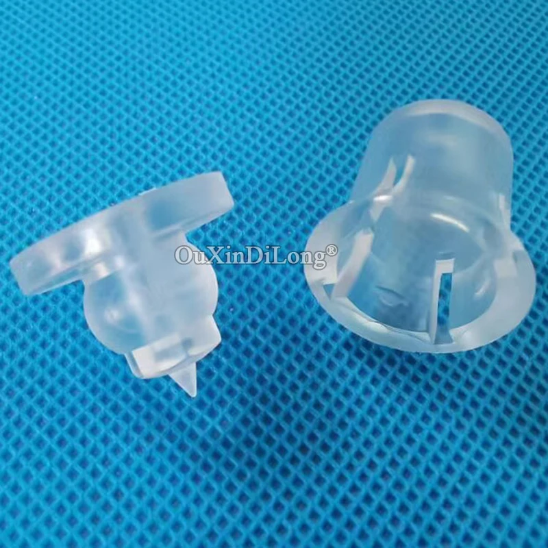 Imagem -02 - Pregos Invisíveis para Sinais Publicitários Parafuso de Plástico Sinalização Escondida na Parede Acrílico Novo 200 Peças