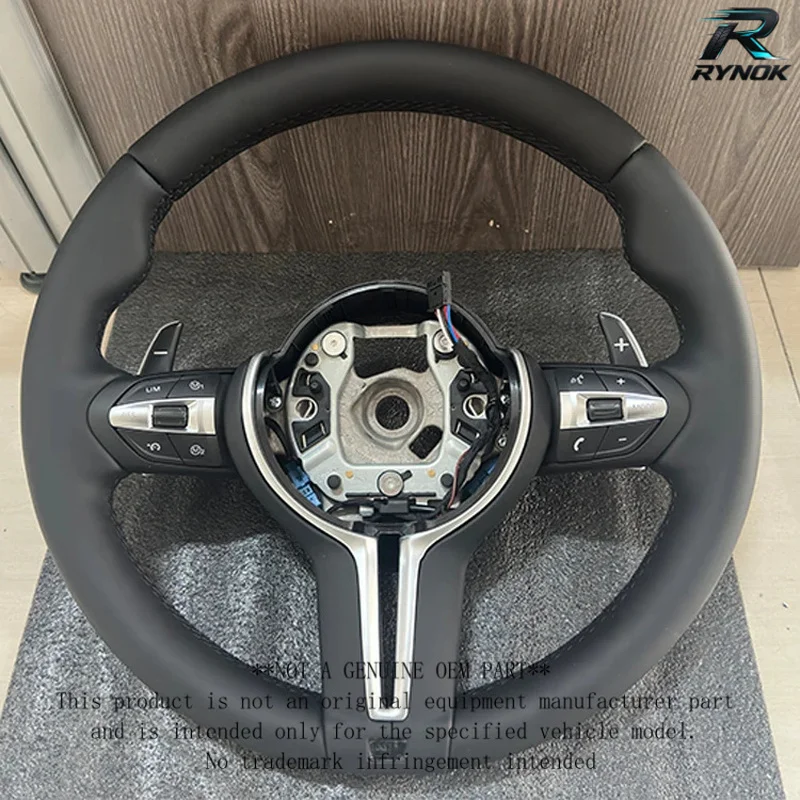 Full Leather D-Shape for BMW F30 F10 F11 F18 F20 F21 F22 F45 F31F35 E70 E71 E90 E91 E92 X1 X2 X3 X4 Car Steering Wheel
