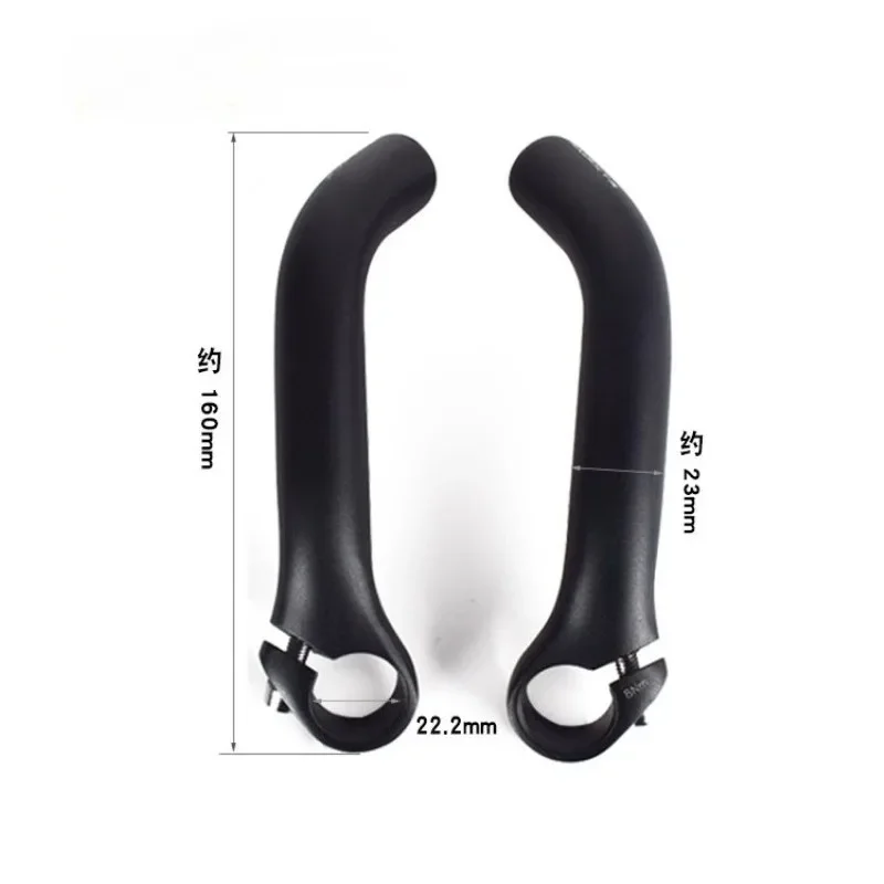 Bicycle Handlebars Made of Ultra Light Aluminum Alloy Forged Into One Piece for Rest and Handle Modification