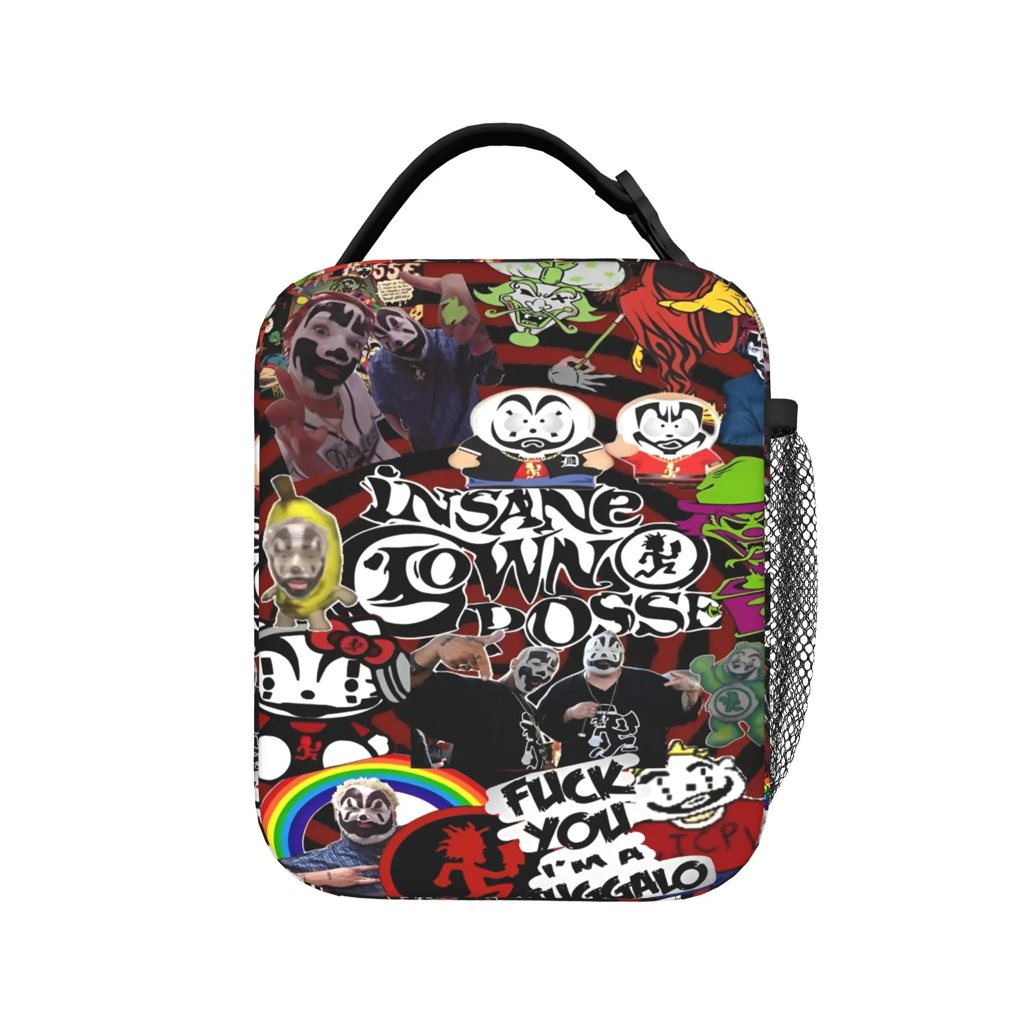 Insane Clown Posse Lunch Bag For Women  Print Lunch Box Cute Picnic Cooler Bag Convenient Waterproof Thermal Lunch Bags