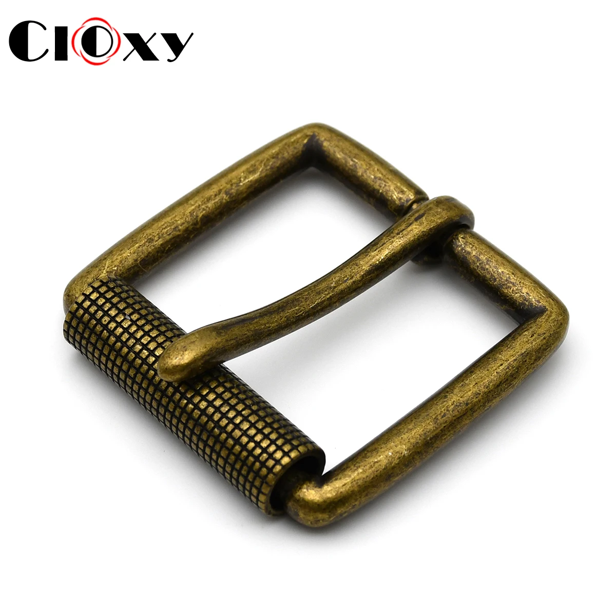 1 sztuka 40mm aluminiowa klamra paska męska rolkowa klamra pasek głowa skórzany pasek rzemieślniczy części akcesoria brąz srebrny