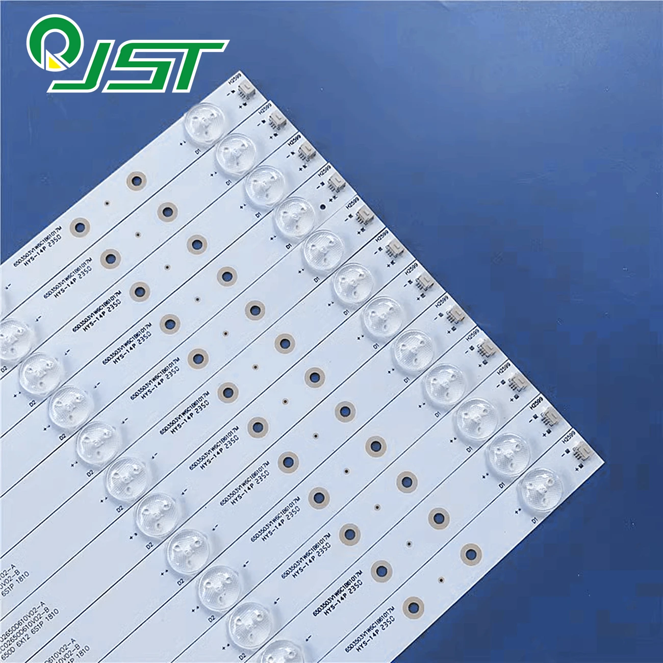 100% New 12pcs/Kit LED Strips for 65 TV WB70TV 6500 CC02650D610V02 B CC02650D610V02 A V04 650D 6X12 6S1P 1810