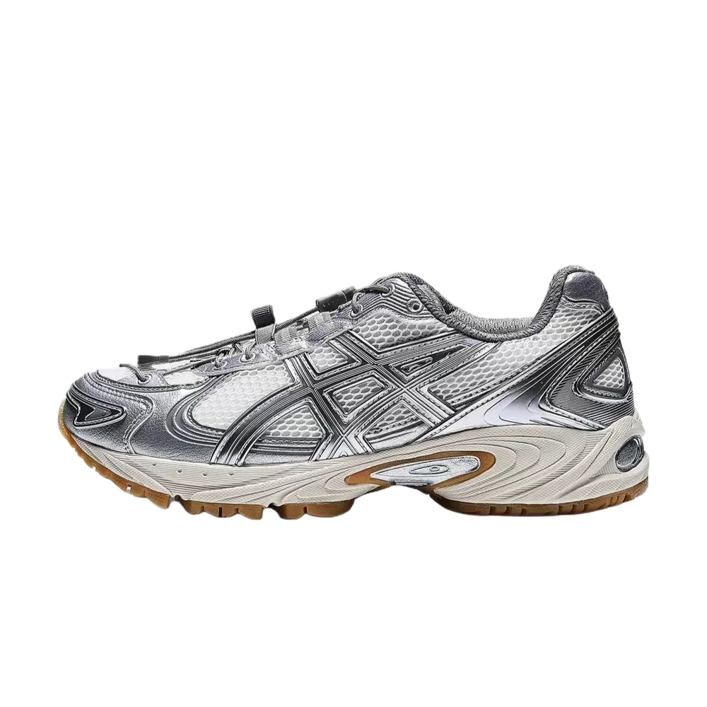 ASICS Gel-Kahana TRV4 Comfort Versatile Breathable Fit Low-Top Casual Shoes for Men and Women in Silver Colorway 1203A866-100