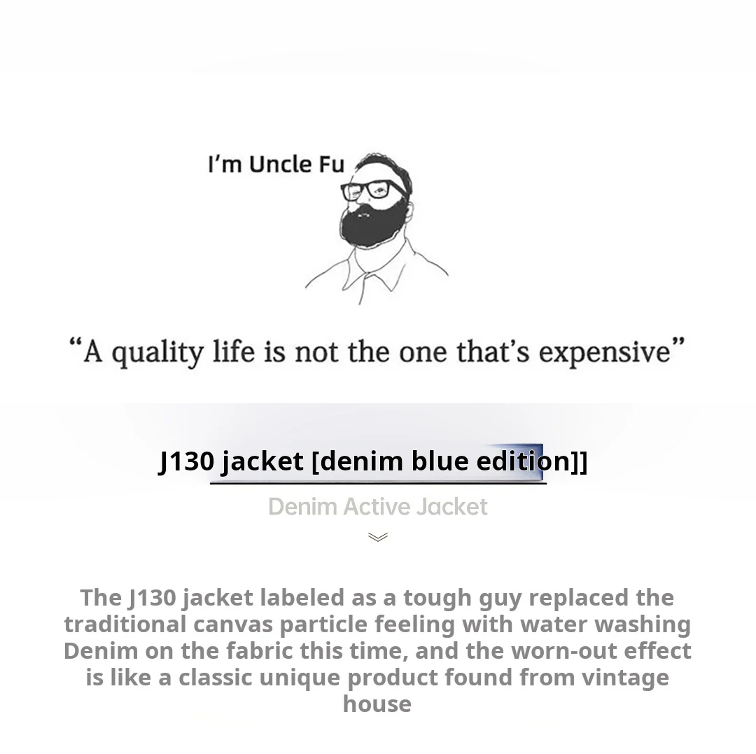 Maden Retro Men's J130 10.5oz Denim Jacket Heavyweight Washed Aged Hooded Jacket Zipper Work Coat with Large Pockets for Fall 20 Sfef1ba377d834a5188d2117c77e976b37