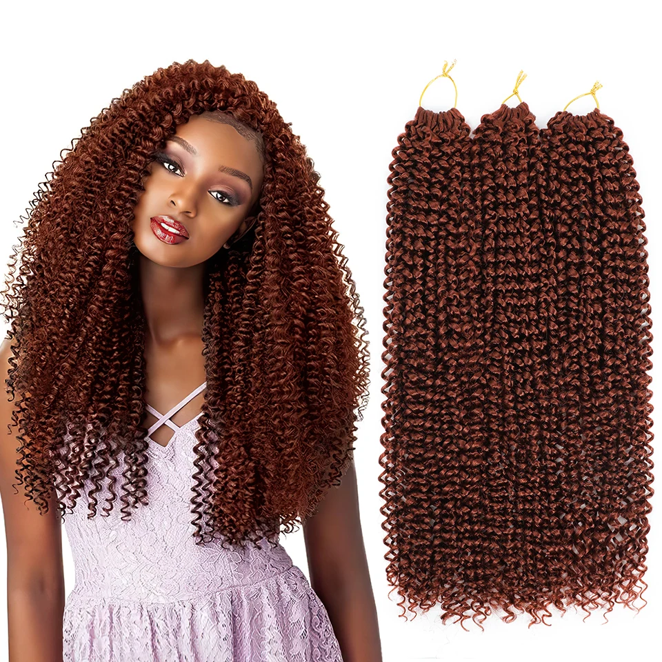 Рисунок 3 - черные бордовые волнистые волосы