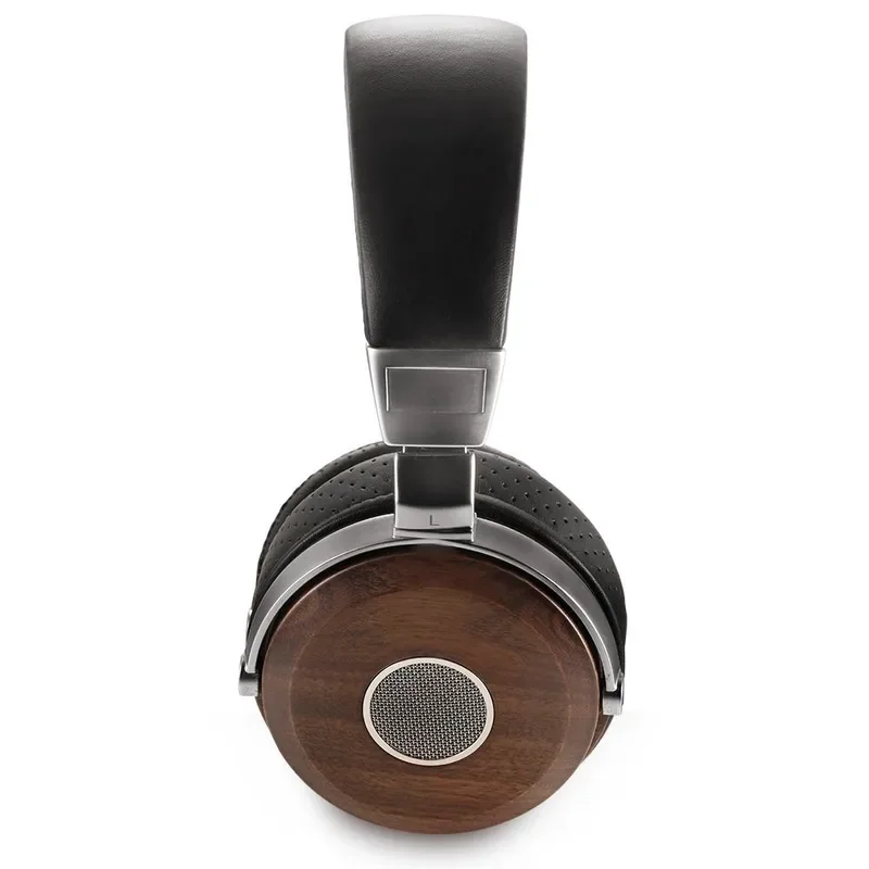 الرجعية الخشب يرتدي HIFI حمى سماعات 50 مللي متر سماعات ستيريو مفتوحة الديناميكية سماعة خشبية الأذن الصوت المعادن عقال سماعة