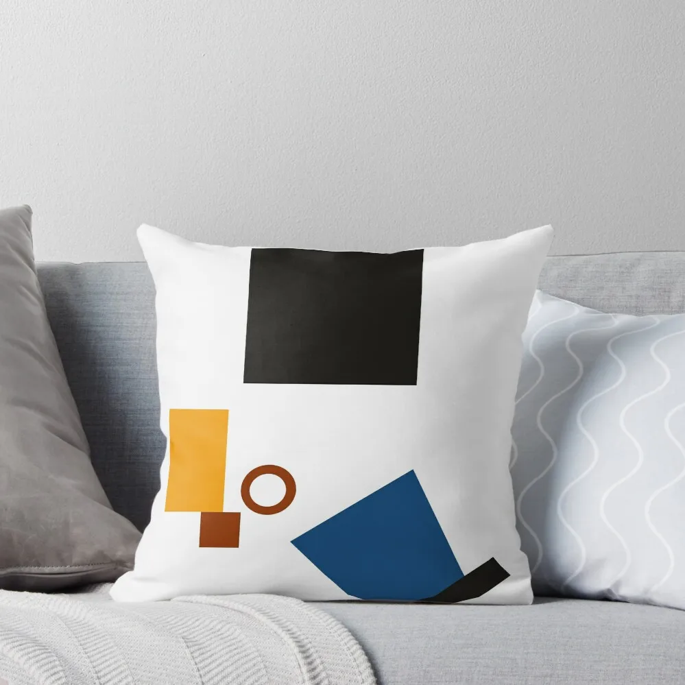 

Geometric Abstract Malevic #5 Throw Pillow Sofa Covers For Living Room covers for pillows Sofa Cushion Cover pillow