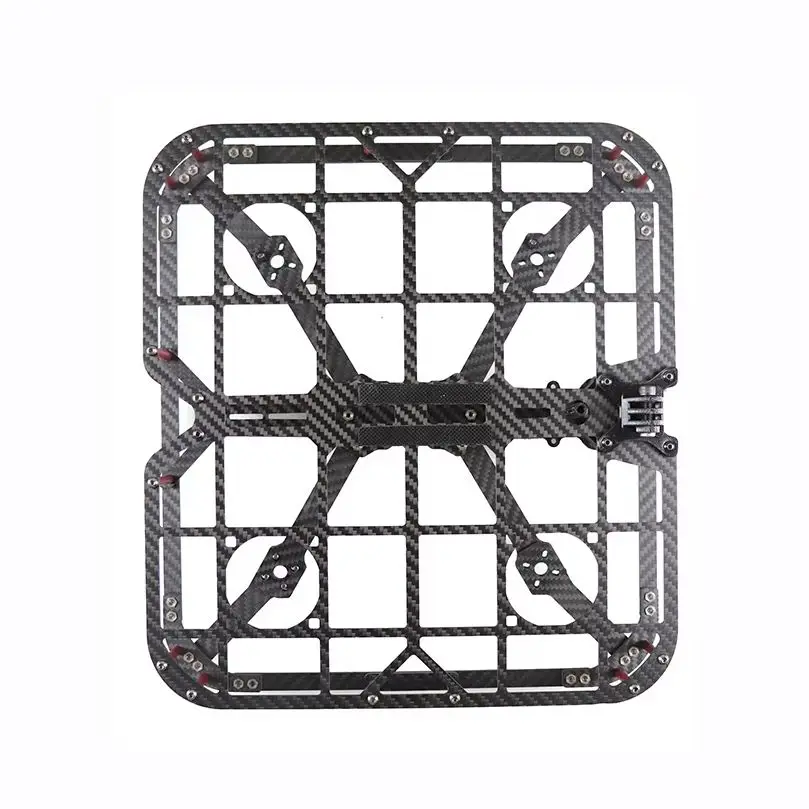 Q4 5inch 230MM Full Carbon Fiber Anti-collision Protection Ring FPV Multirotor BWhoop Duct Frame Support 2212 Brushless Motors