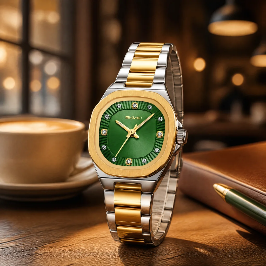 SKMEI 9419 Men's Quartz Watches 30M Waterproof Male Business Watch Men Analog Clock Wristwatch Stainless Steel Strap Date Week
