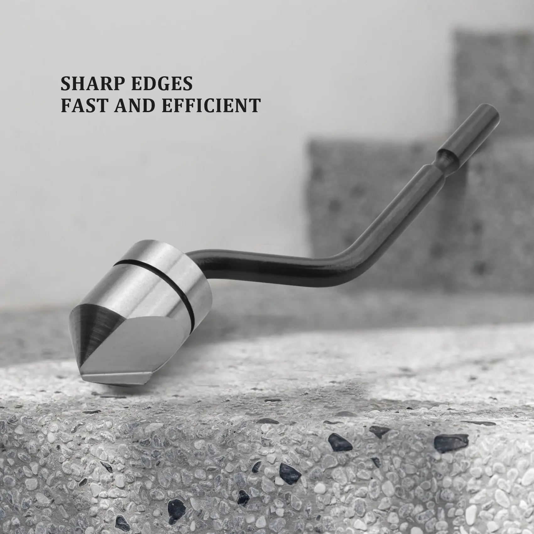 BC1041 10.4mm Dia Cranked Countersink Deburring Tool for Metal Plastic