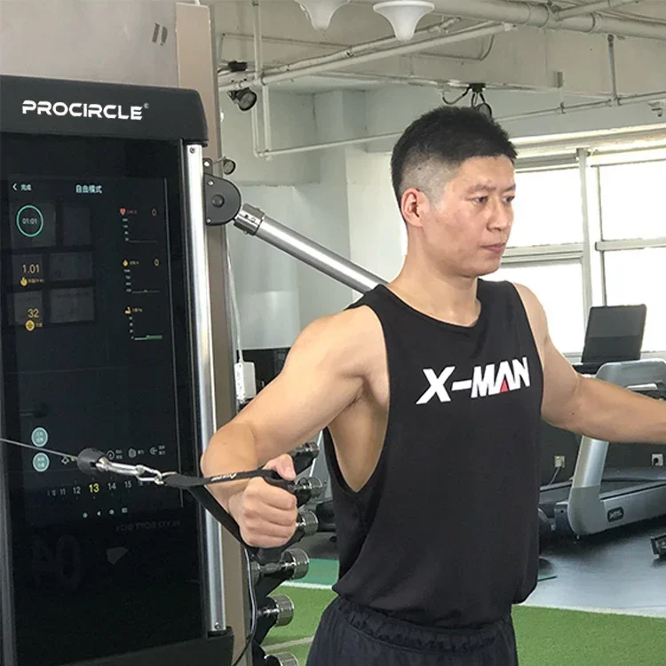 Workout für zu Hause Wandmontiertes Smart Mirror Fitness-Trainingsgerät