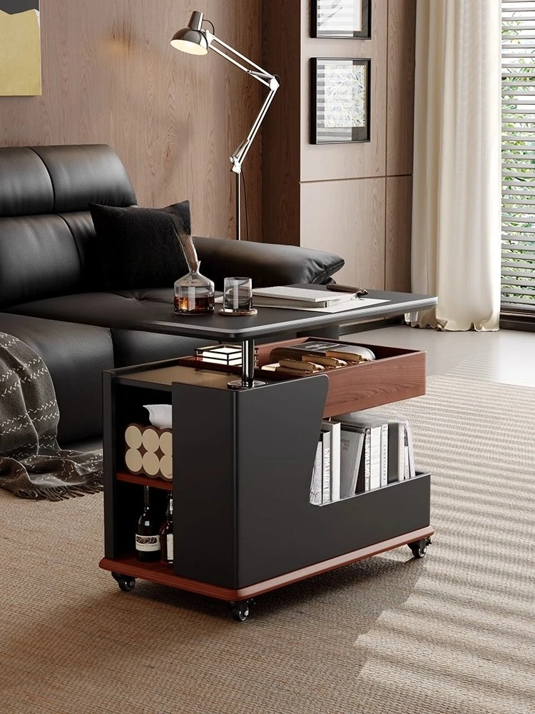 طاولة جانبية لغرفة المعيشة، أريكة قابلة للإزالة، طاولة جانبية، خزانة بجانب السرير، عربة طاولة القهوة #2