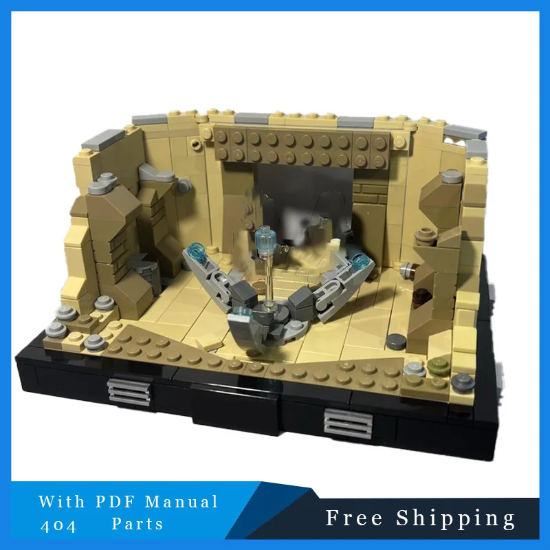 

404 шт. MOC Star Battle Series, модульный строительный блок, модель для детей и мальчиков, набор игрушек для сборки «сделай сам», подарки на день рождения