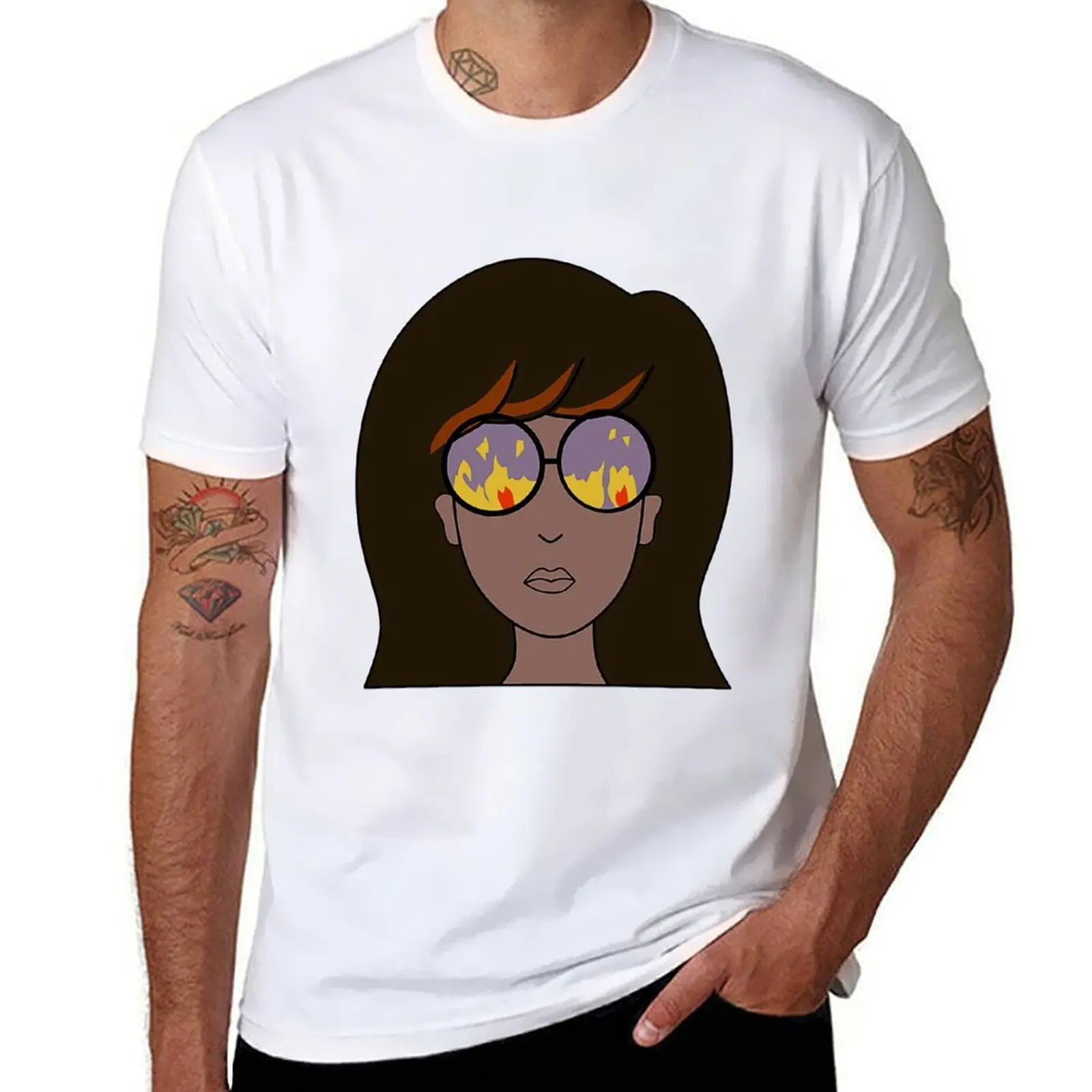 

Daria T-Shirt t shirt men 100% cotton luxury brand t shirts for man graphic tees T-Shirt