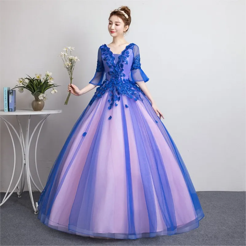 

New large-sized elegant and fashionable floor-length puffy skirt