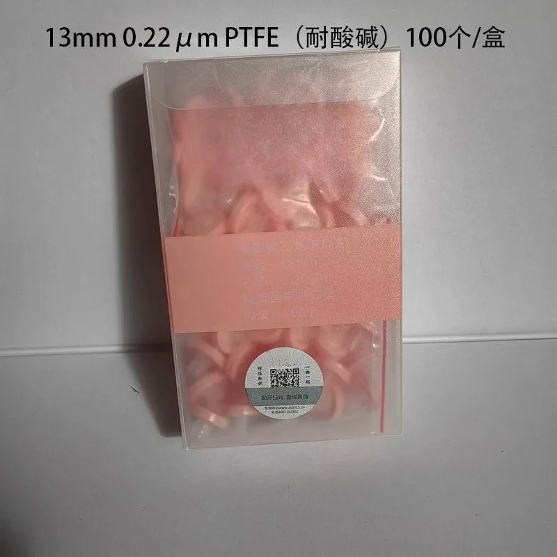 PTFE PVDF Syringe Filter 0.22μm 0.45μm Micron Hydrophobic Needle Filter Cartridge for Lab Liquid Filtration