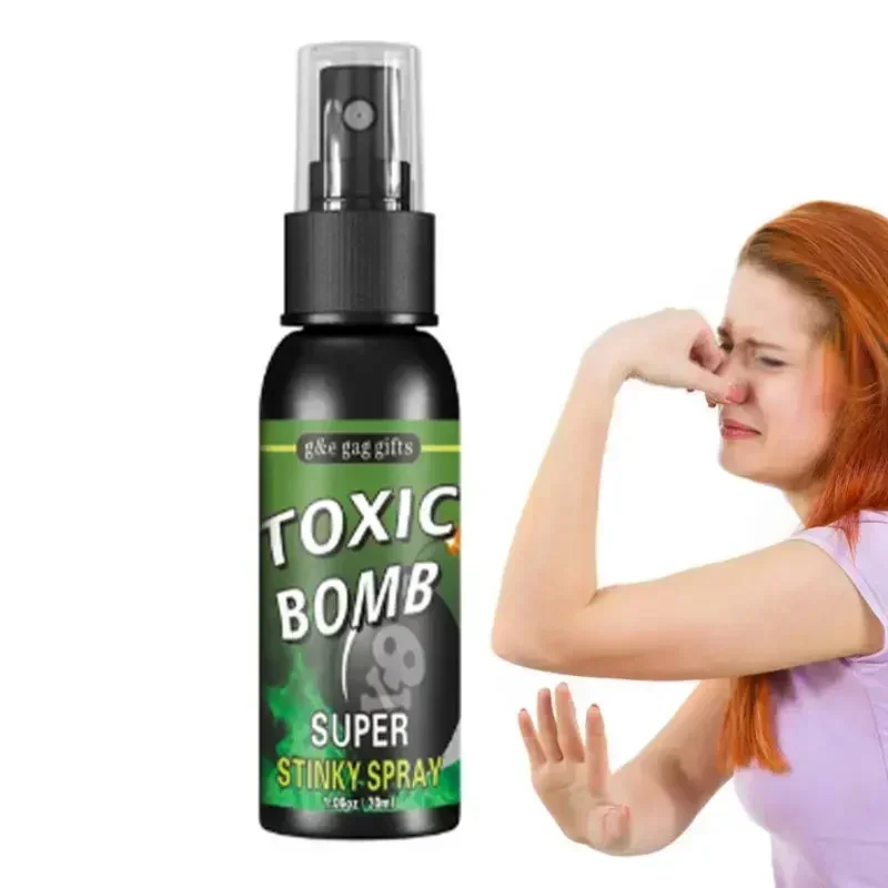 30ML Liquid Fart Spray Can Stink Bomb Ass-Smelly Stinky Gas Crap Gag Prank Non Toxic Smells Novelties Toy Joke Party Supplies