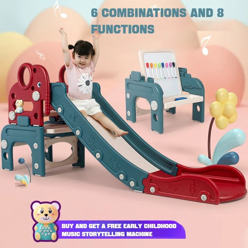 Wholesale New High Quality Indoor Baby Plastic Sliding Toys For Kids Playground