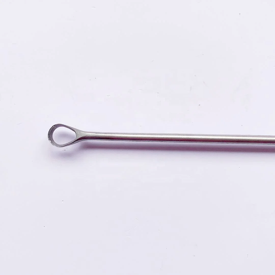 High quality Sinus Curette with Hole ENT instruments sinoscopy Instruments Fitting Optional