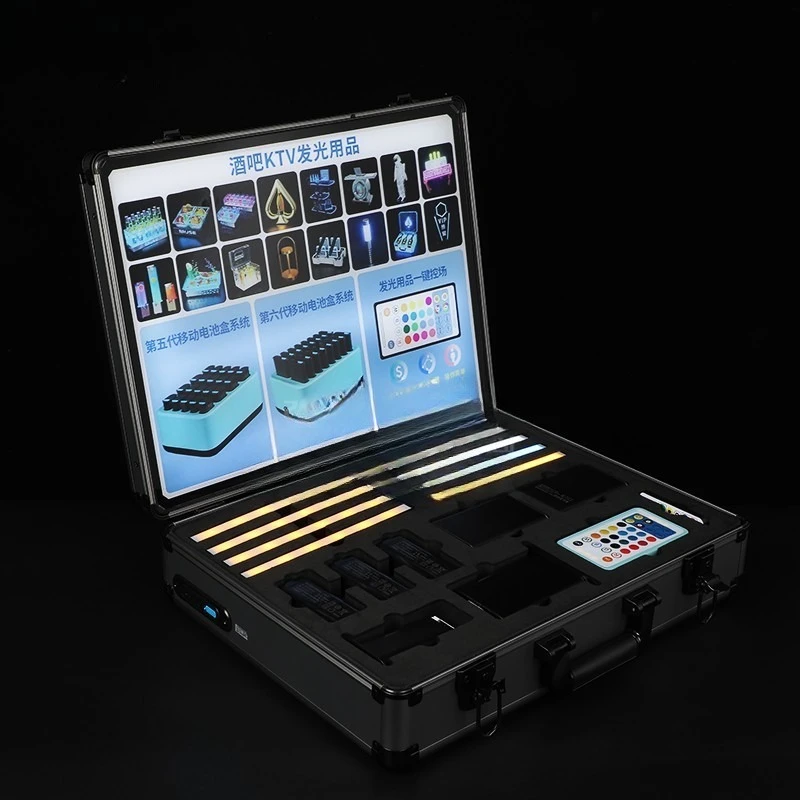 

Bar KTV luminous products display box, one-click control of luminous utensils