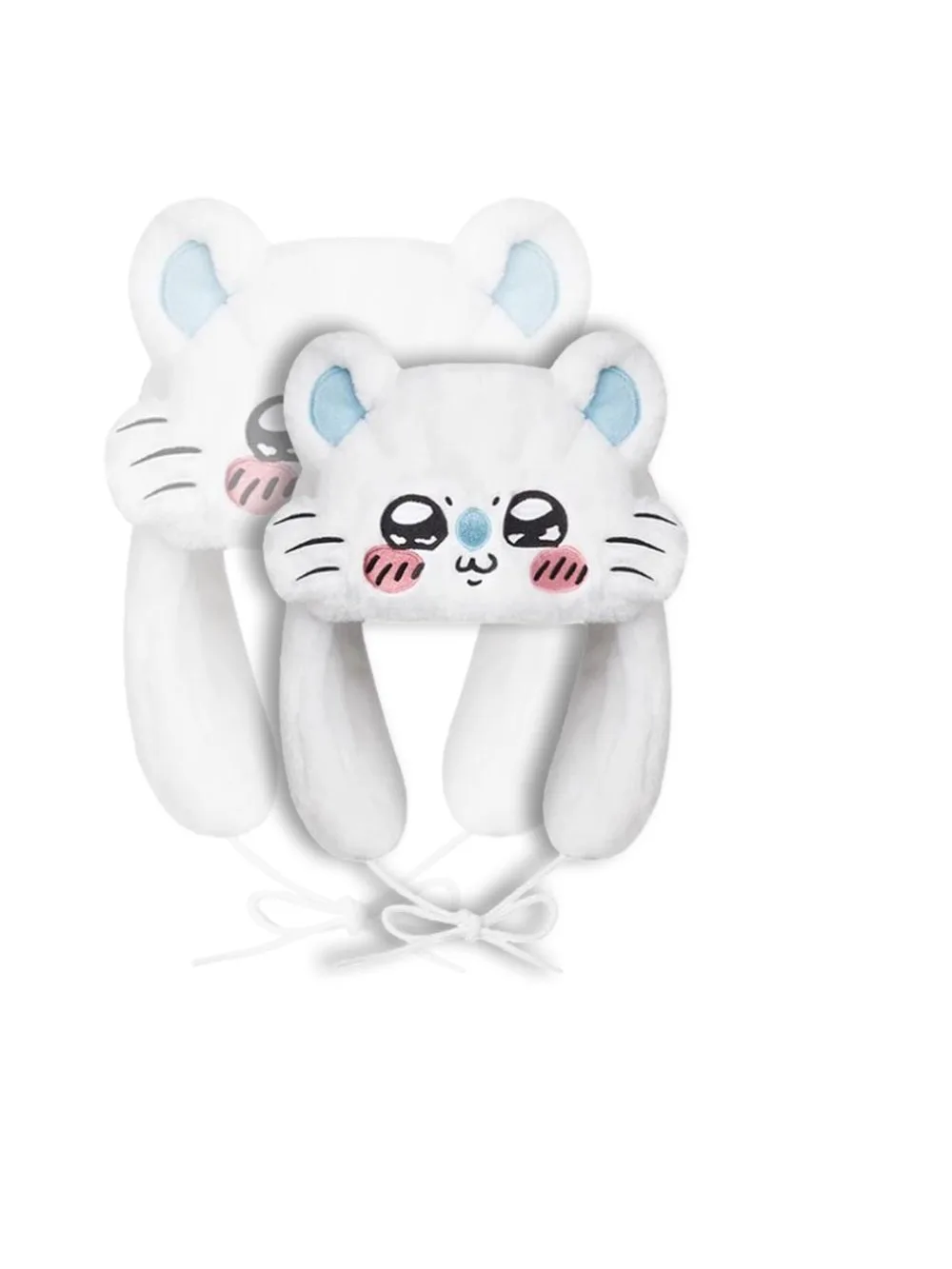 New Cute Cartoon Plush Ear Protection Hat with Fury Winter Warmth, Strap up Cover, Lei Feng Hat, Trendy and Versatile Gift ins