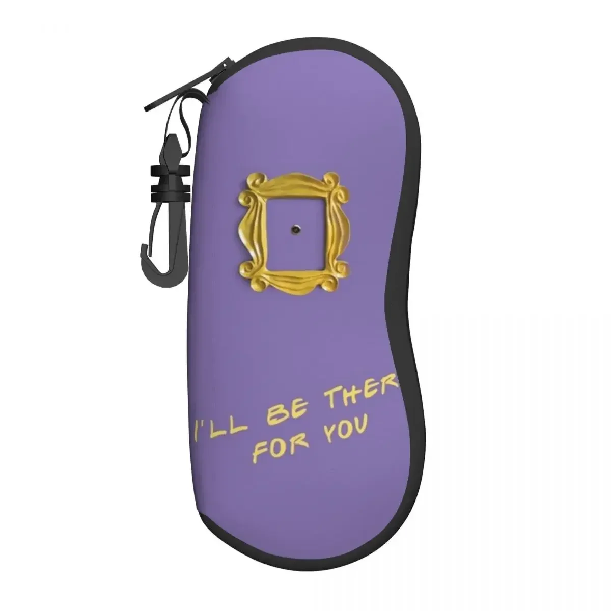

Custom I'll Be There For You Glasses Case Cool Friends TV Show Shell Eyeglasses Case Sunglasses Box