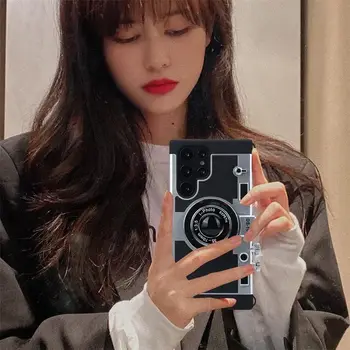 Pouzdro s motivem fotoaparátu Emily v Paříži pro Samsung Galaxy S21 S22 Plus S23 S24 S25 Ultra S25Ultra S 25 S25+ s šňůrkou na krk 8 nejlepší prodej Pouzdro na telefon Emily v Paříži - №3