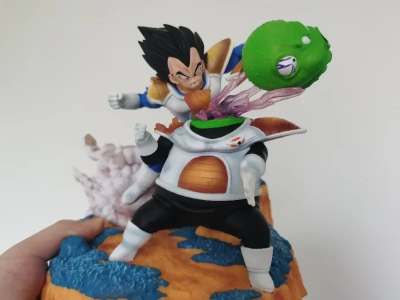 In stock MRC Anime Dragon Ball Z Character Vegeta vs Guldo 21cm Action Figure Ginyu Force Statue Collection Model Toy Gift