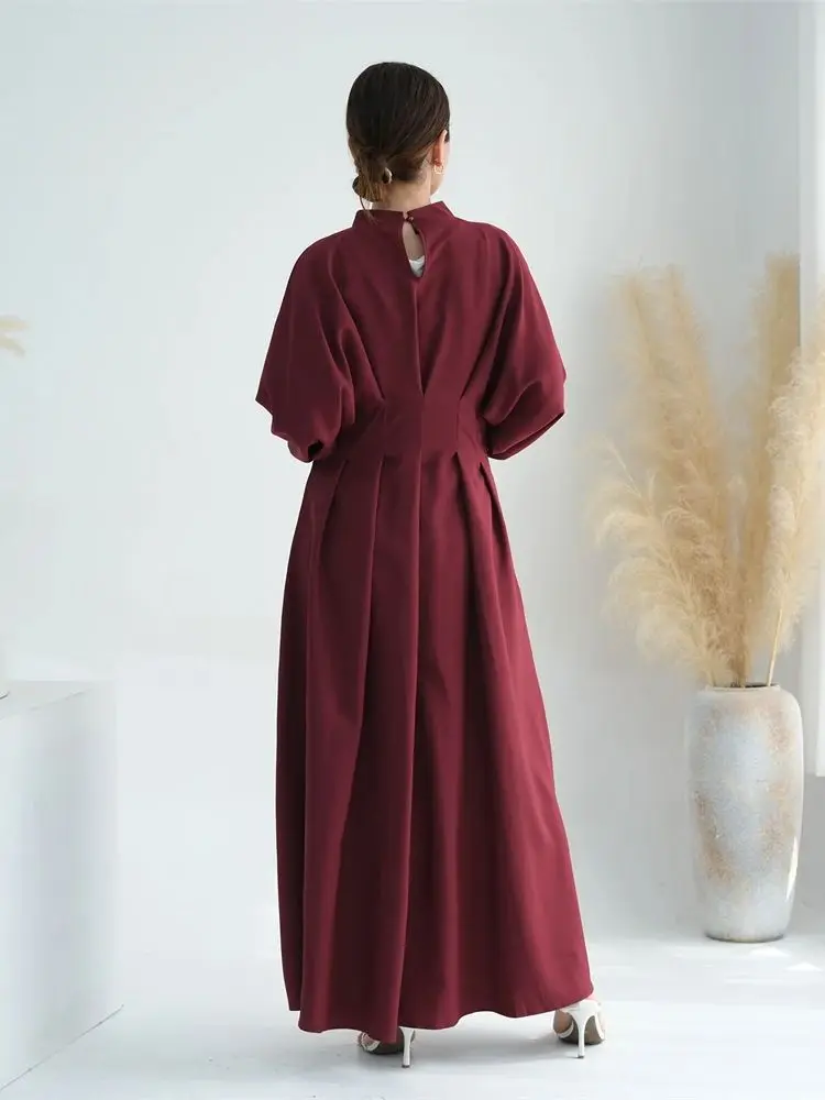 Eid Modest Abaya Dubai Luxury Muslim Kaftan Long Dress Abayas For Women Kebaya Caftan Marocain Robe Femme Musulmane Vestidos