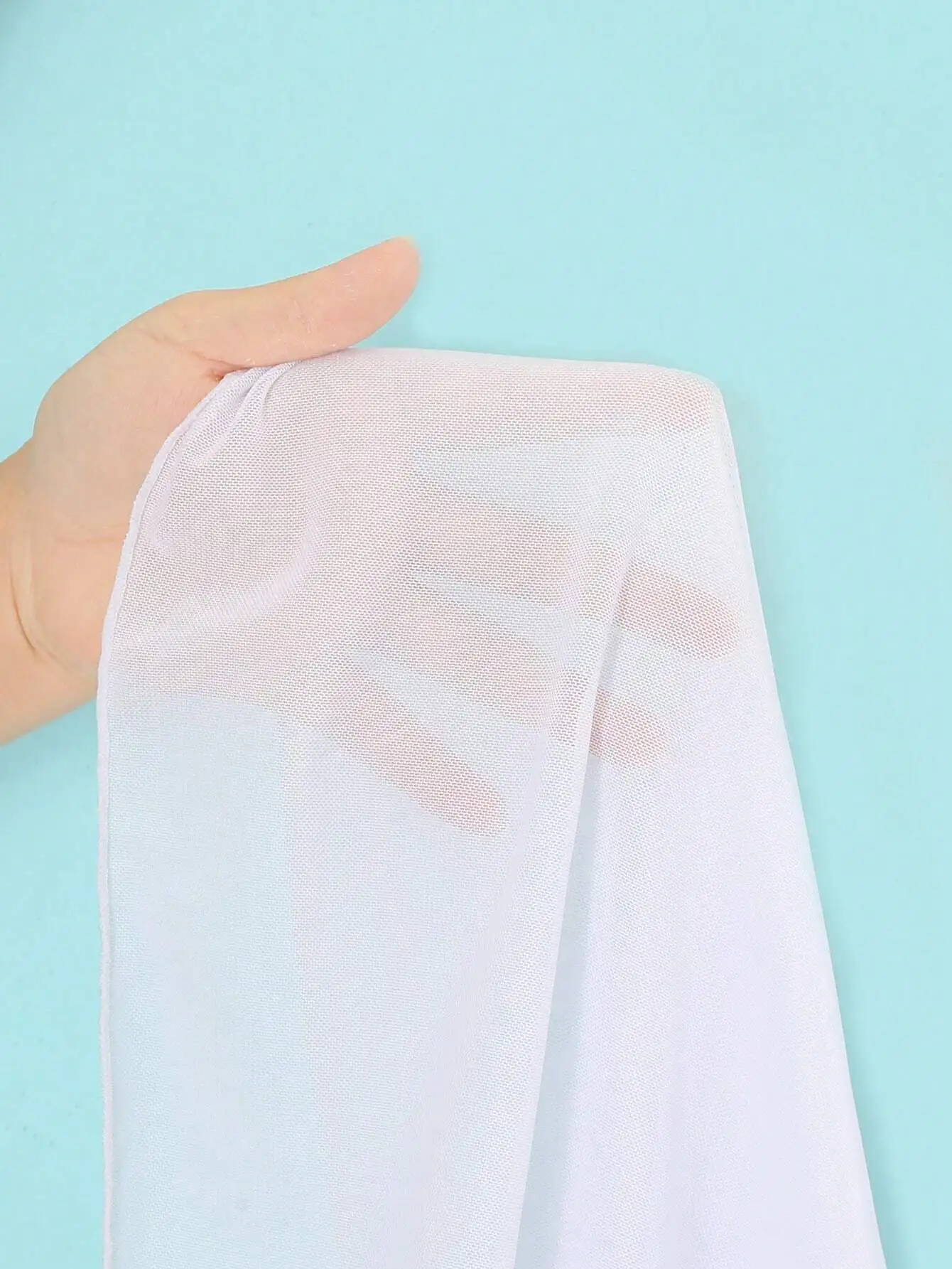 

Летний комплект для плавания из 3 предметов: однотонное бикини с завязками, накидка и юбка для женщин