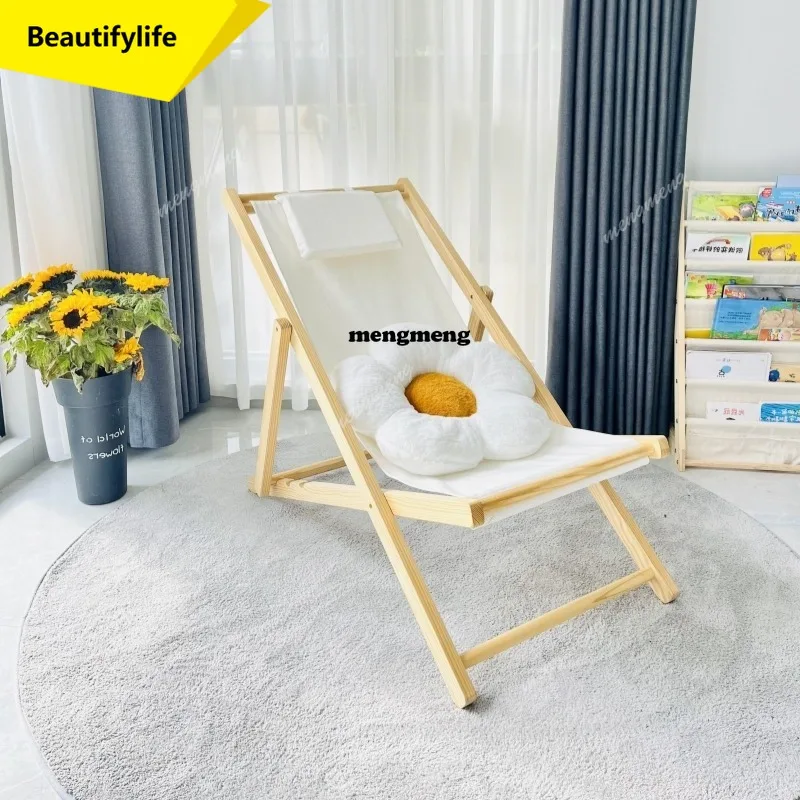 Silla de Camping Plegable X188 para Adultos, Silla Reclinable de Madera para Estudiantes, Silla de Camping con Soporte Lumbar, Silla de Playa Plegable para Viajes