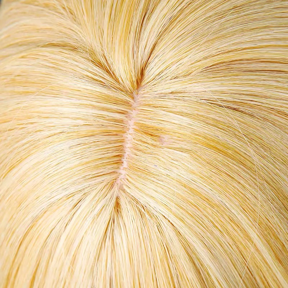HAIRJOY Kunsthaar Identity Ⅴ Little Girl Memory ‌ Cosplay-Perücken Lange Gerade Blonde Cosplay-Perücke mit Rosennetz – Detail 3