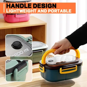 Japanische Mikrowelle Lunchbox Benedict's Box, Essensfach, um Büroangestellte, Lunchbox, Lebensmittelbehälter zu reduzieren 8 Hauptverpackung Japanisches Essen - №5