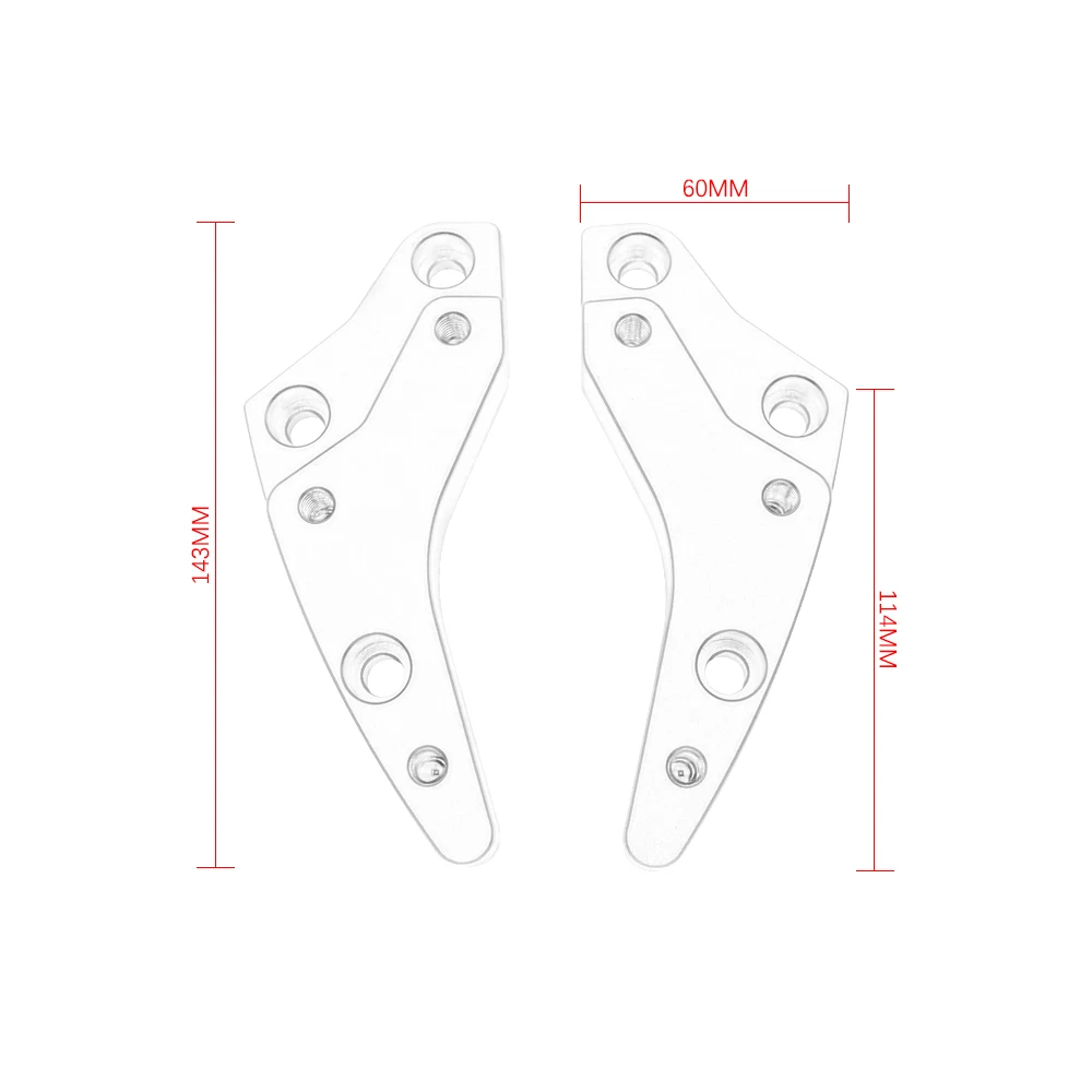 مقود الناهض المشبك تمديد المقود زيادة التحرك الخلفي لسيارات BMW K1600B K1600GT K1600GTL K 1600 B GT GTL GA Grand America