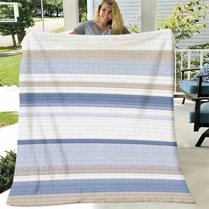 Braune, schwarze, graue Decke  – Neutral Throw Blanket Bewertung und Preis