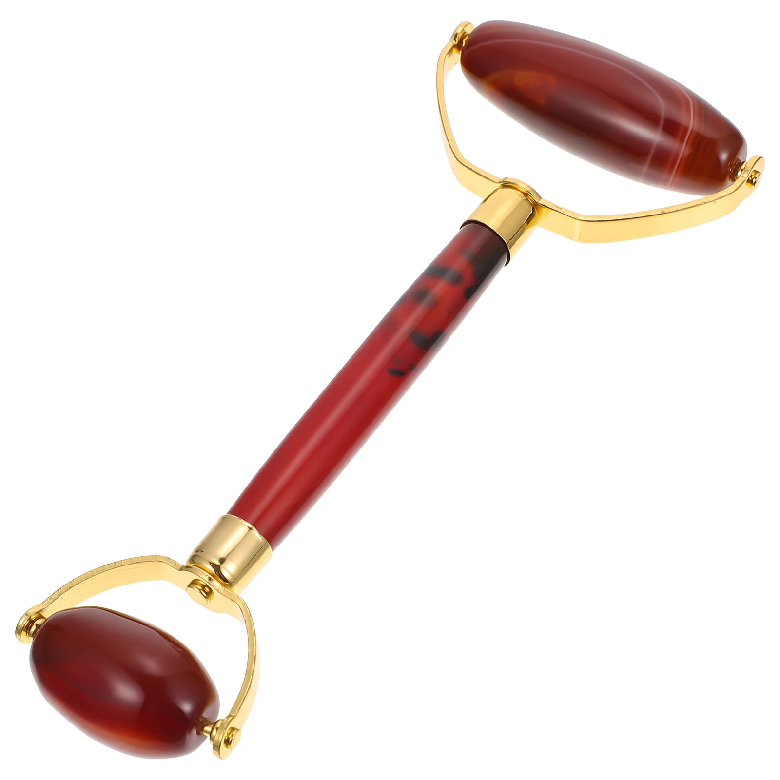 

1pc Face Massager Durable Wear-Resistant Material Smooth Edges Elder Gift Home Use Roller Tool Scraping Therapy Facial Rolling