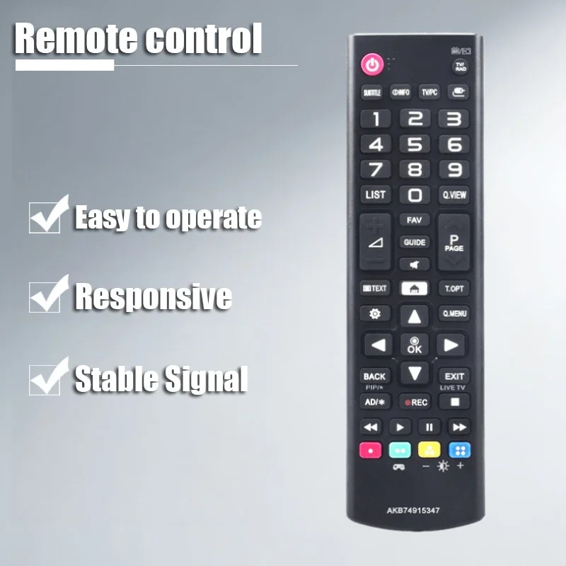 

Remote Control For Smart TV AKB74915347 24LJ480U 24MT49S 28LK480U 28MT49S 32LJ550B 32LJ550M 32LJ594U 32LJ600U 32LJ610V