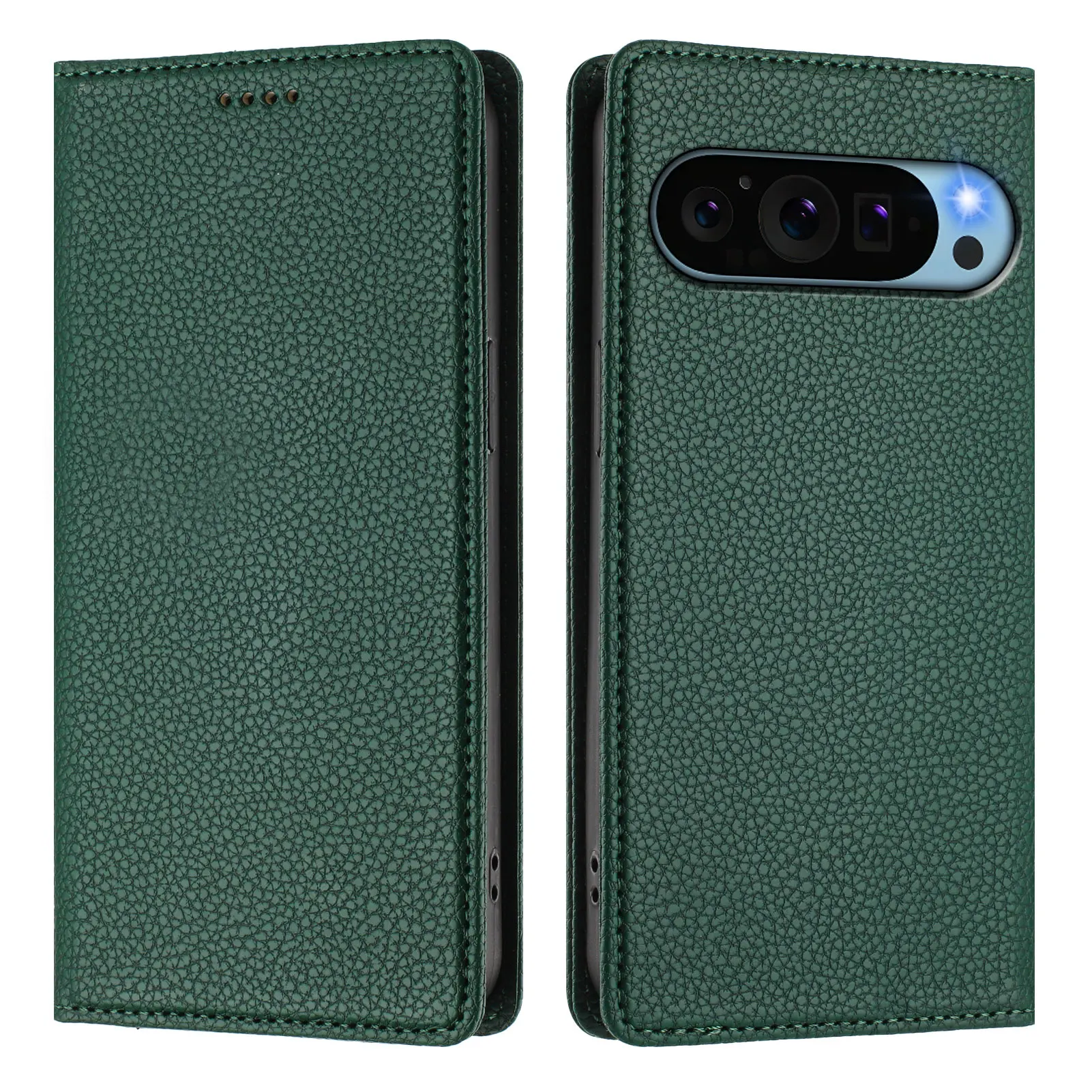 Флип-кожаный чехол для телефона Google Pixel 6 7 8 9 Pro XL 9A 8A 7A 6A Матовый чехол-бумажник 5A 5XL Чехол-держатель