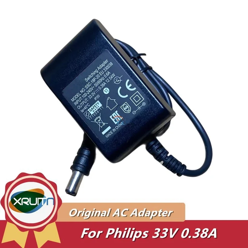 

Genuine AC Switching Adapter Charger for Philips FC6407 FC6408 FC6409 FC6171 FC6170 Vacuum Cleaner Power Supply 33V 0.38A