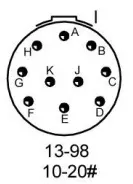 10PIN J599/26WC98SN J599/20WC98PN Electrical Connector Manufacturer Directly Dispatches a Complete Range of Core Products