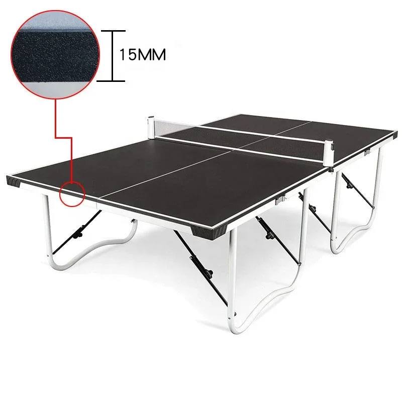 Foldable Standard Size Table Tennis Table Portable Indoor Ping-pong Tables Easy Carrying For Adult Kid