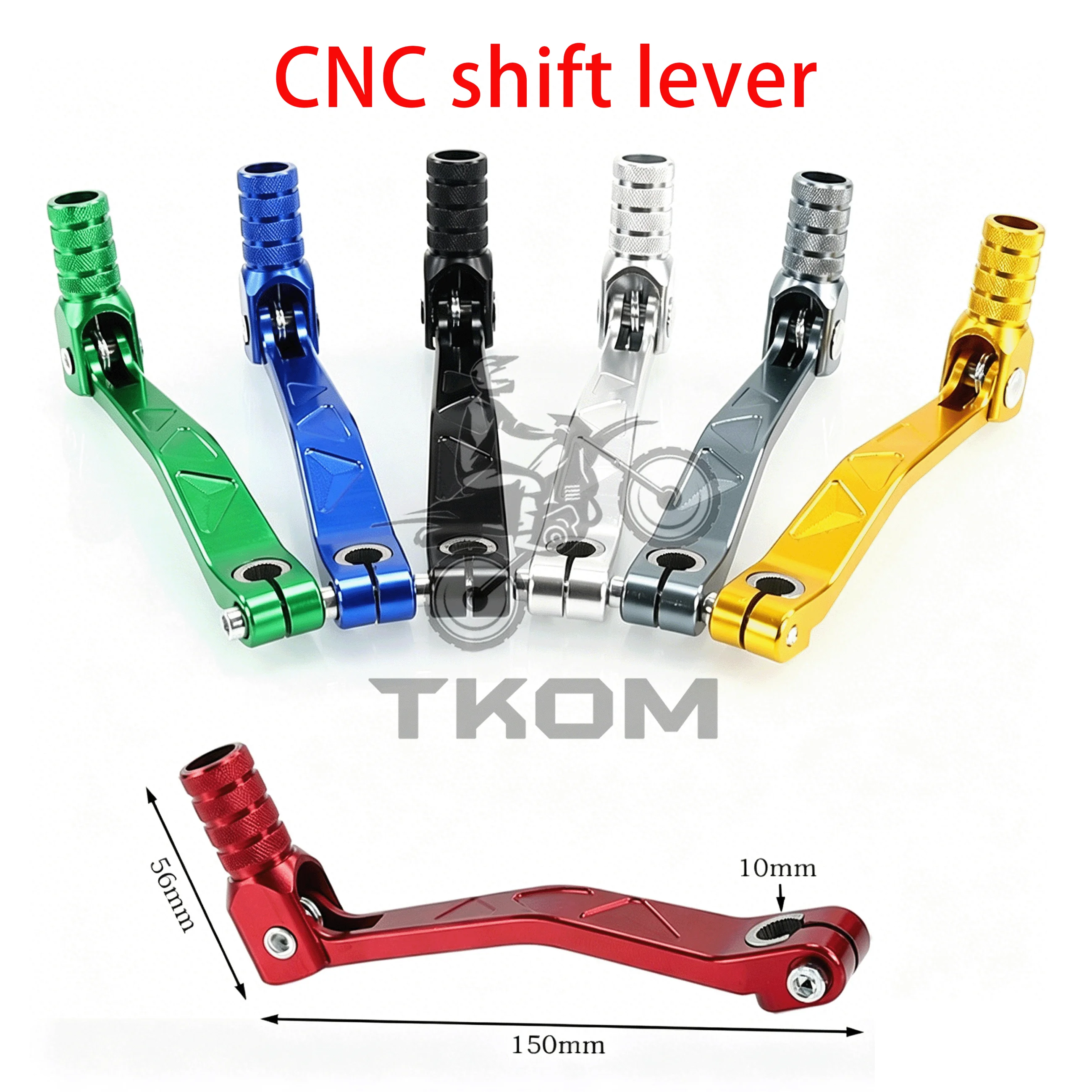 

Folding Gear Shift Lever CNC Aluminum Motorcycle Gear Lever For BBR KXL TTR CRF 110-250cc Dirt Bike Pit Bike