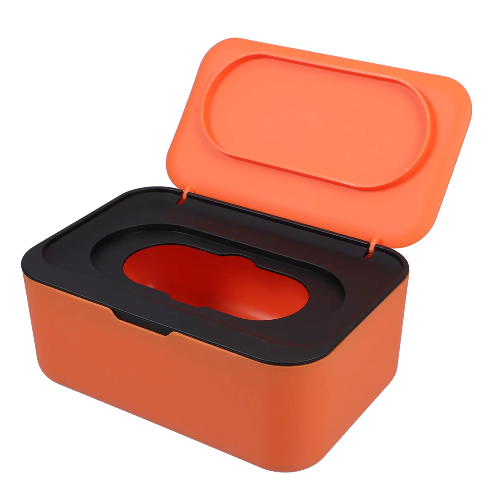 Wipes Dispenser Portable Wet Tissue Box Cover Handy Travel Case for Baby Adult Stroller Office Desktop Rectangular Tissue Holder