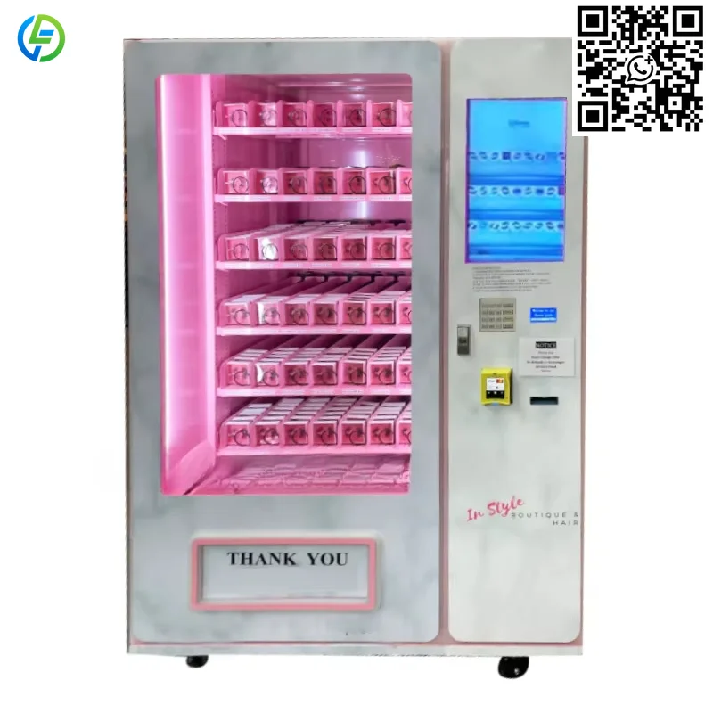 Customized United States Slim Machine Beauty Vending Machine for Sale with 7