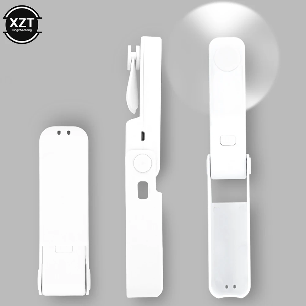 NEW Creative Portable USB Handheld Foldable Small Fan With TPE Soft Rubber Leaf Outside Mute Mini Fan 290° Adjustable