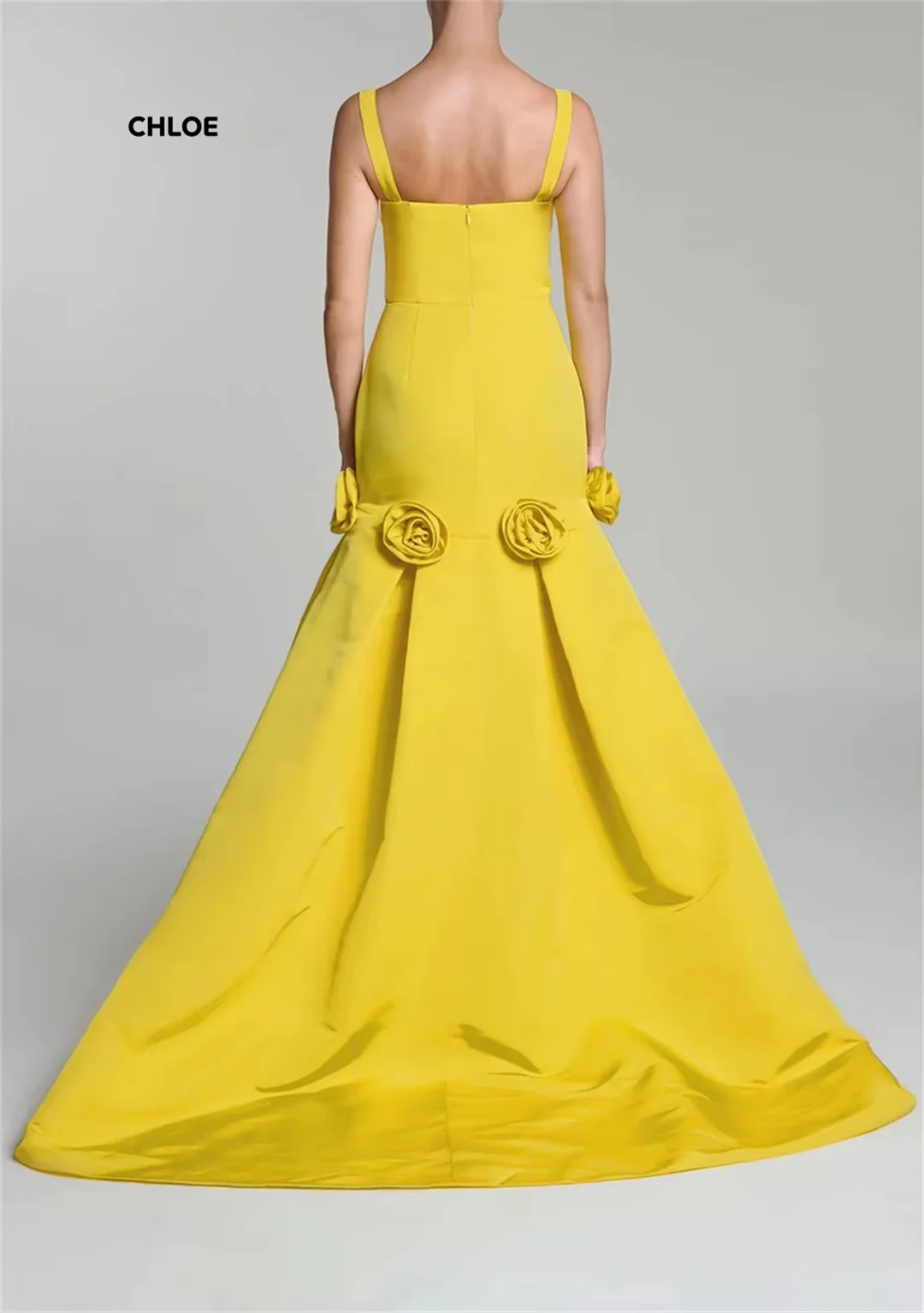 Gaun Prom Sederhana Buatan Khusus 2025 Gaun Pesta Elegan Tanpa Lengan untuk Wanita Gaun Pesta Mewah Model A Tanpa Lengan